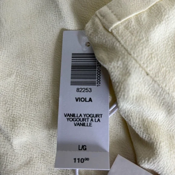 NWT Butter Yellow Aritzia Viola Midi Dress - Picture 6 of 6